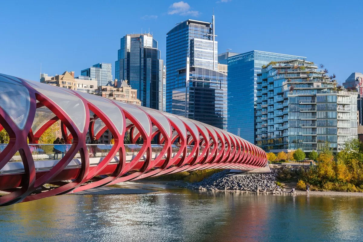 The Calgary skyline